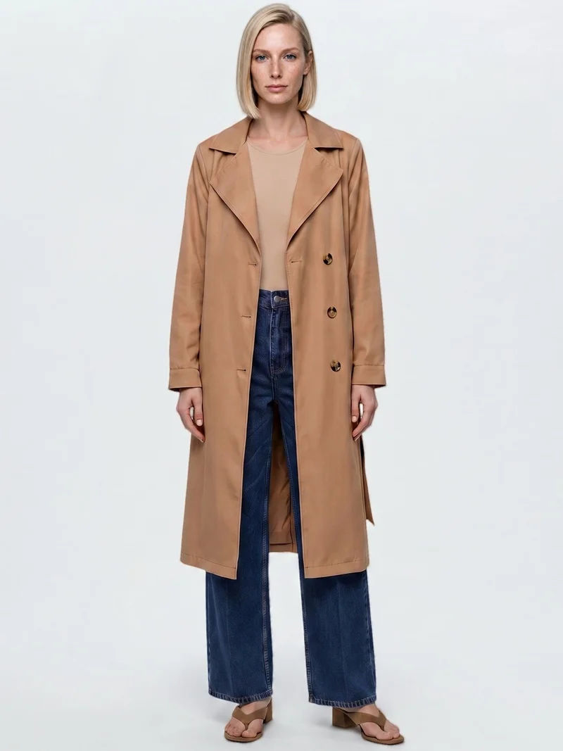 BDART Belted Long Trench Coat