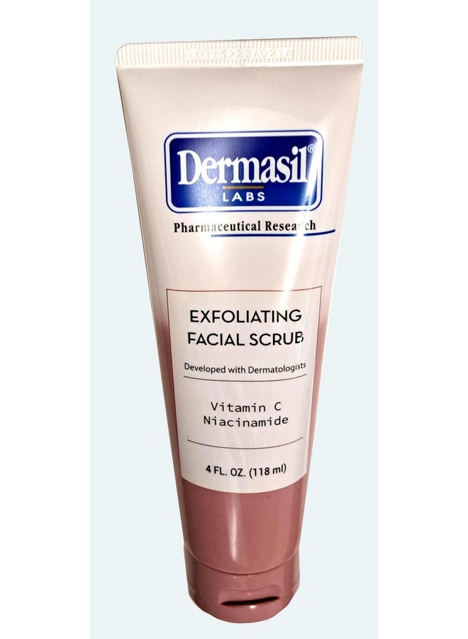 Dermasil Labs Pharmaceutical Research Exfoliating Facial Scrub Vitamin C & Niacinamide 4Fl Oz. 118 Ml (Set Of 2 Pack) - Image 2