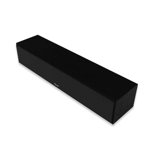 Klipsch Reference Next-Generation R-30C Horn-Loaded Center Channel Speakers for Crystal-Clear Home Theater Dialogue in Black - Image 2