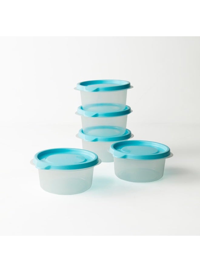 MICRONEWARE MICROWAVE ROUND CHEF BOX PACK 5 PCS SET 300ML - Image 2