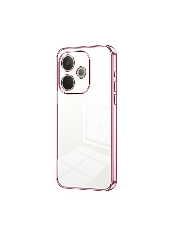 erorex Case For OPPO A5 Pro 5G Global Transparent Plating Fine Hole Phone Case - Image 1