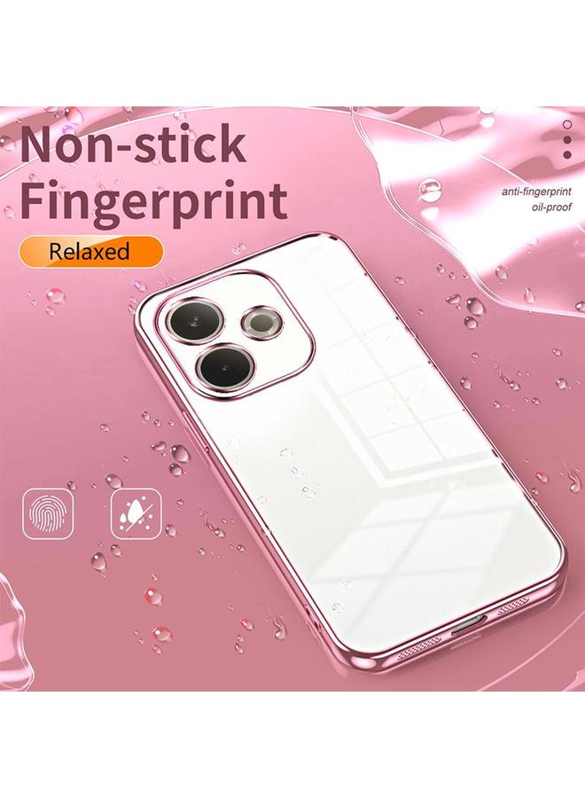 erorex Case For OPPO A5 Pro 5G Global Transparent Plating Fine Hole Phone Case - Image 4