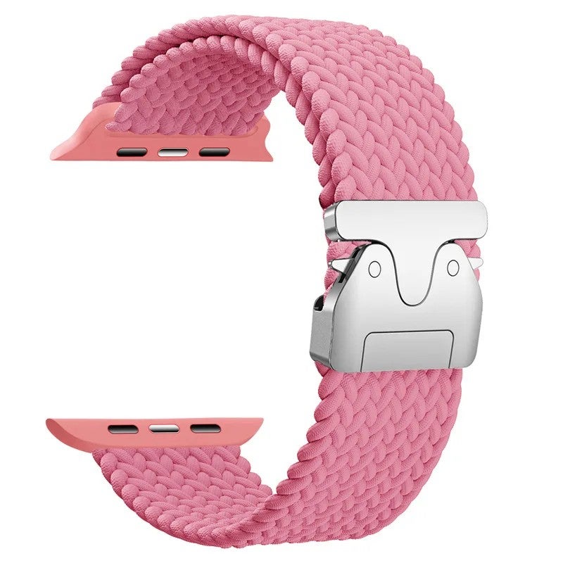 Bluejw Braided Woven Nylon Loop Sport Wrist Band for Apple Watch Ultra & Series 10 9 - Replacement Strap - Image 1
