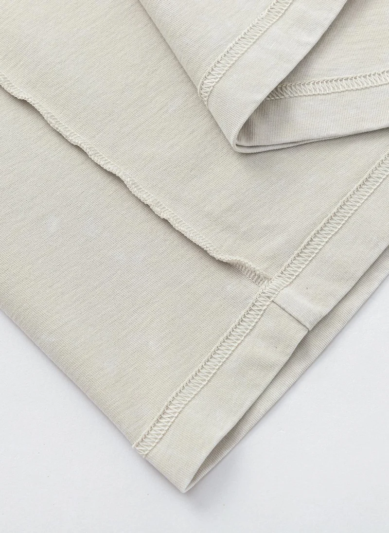 Balabala White Kids Boys Round v-neck short-sleeved T-shirt for Men | Best Price UAE