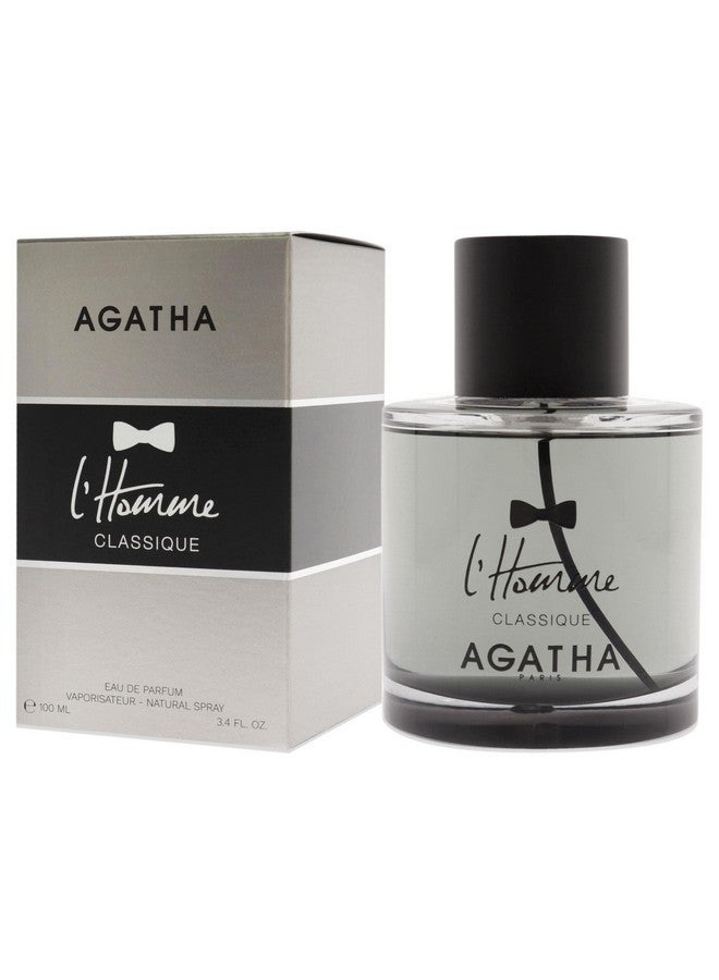أجاثا Lhomme Classique Edp Spray للرجال 3.4 أونصة - Image 4