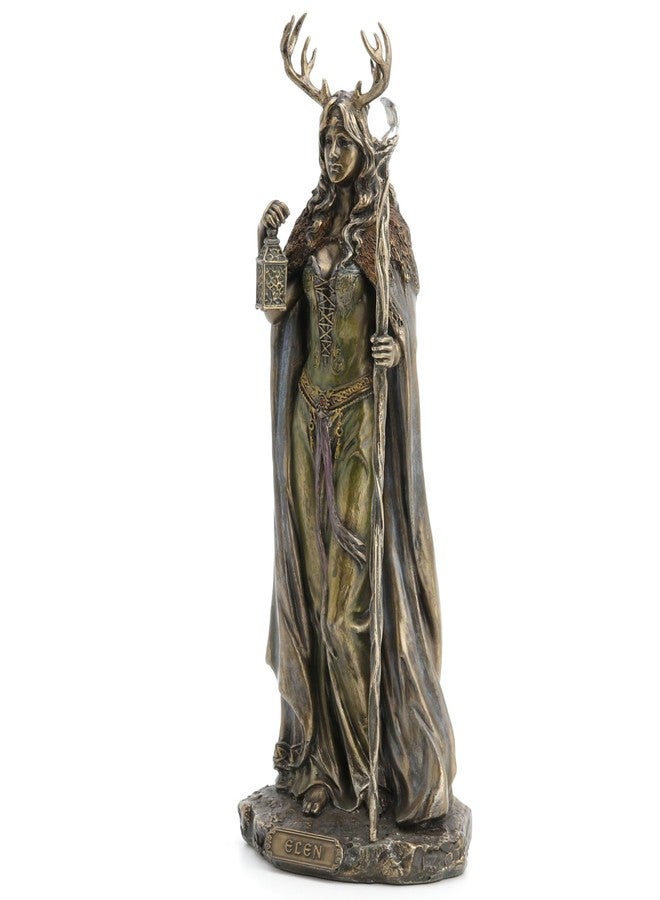 WU Elen of The Ways - Antlered Goddess of The Forrest Statue Sculpture Figure - Image 2