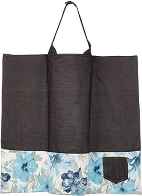 Mix&Max nursing cover printed flowers for unisex -black