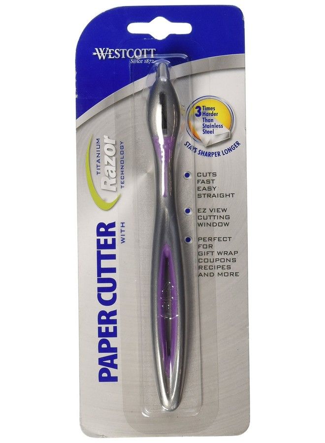 Westcott 14927 Titanium Bonded Razor Paper Cutter For Home Office Or Classroom - Image 1