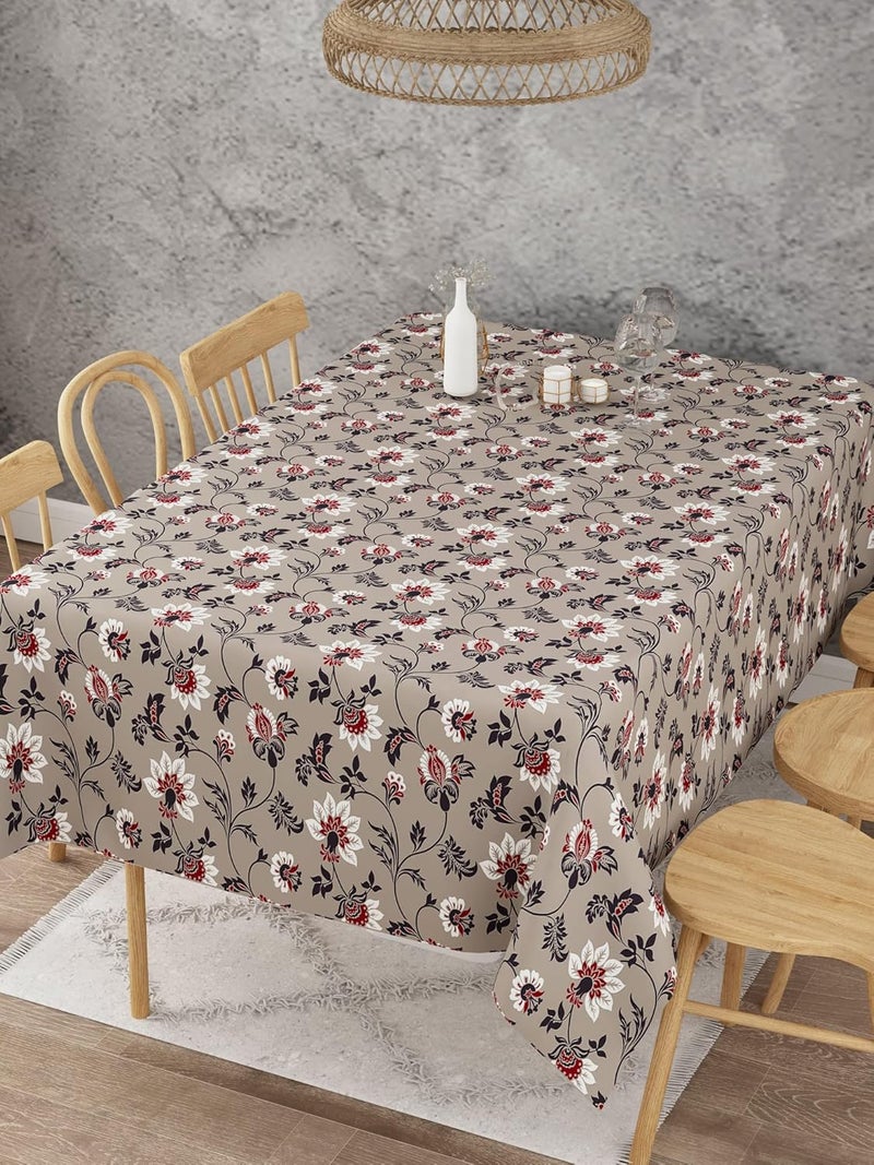 EVER HOME 100 Cotton 4 to 6 Seater Dining Table ClothTable CoverRectangular 58 inch x 88 inch Pack of 1 - Image 2