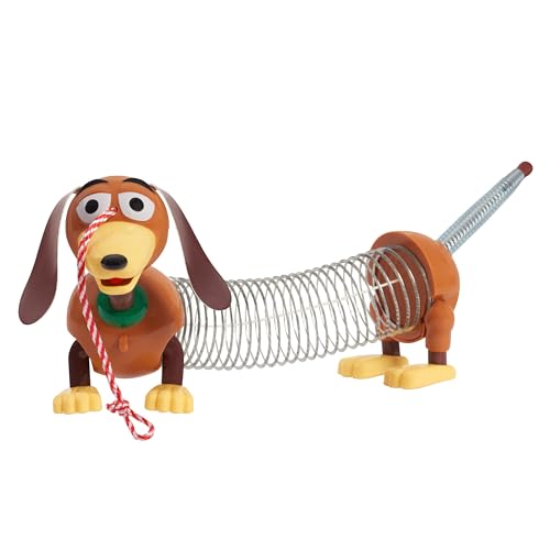 Slinky Disney and Pixar Toy Story Slinky Dog Jr Pull Toy Toys for 3 Year Old Girls and Boys Kids Toys for Ages 18 Month by Just Play - Image 1