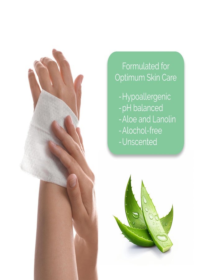 TenderProtect® Basic Adult Wipes, Large 8” x 10”, Super Soft Wash Cloths for Skin Cleansing, Everyday Wipes for Adults and Babies, Incontinence Care, Unscented & Hypoallergenic, 500 count(10pks of 50) - Image 4
