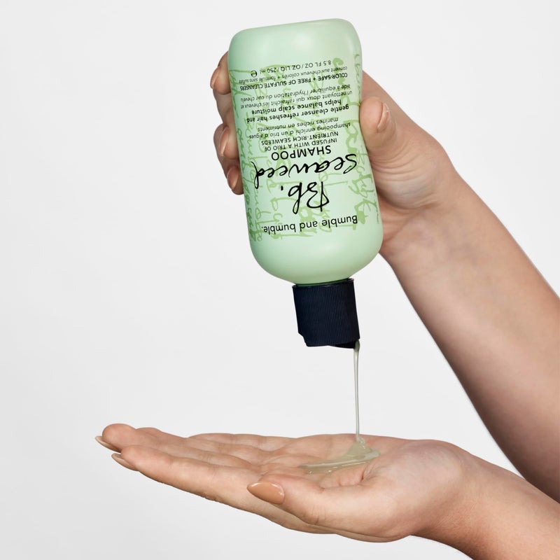 Bumble and bumble. Seaweed Hydrating Shampoo | For Fine-to-Medium Hair or Daily Washer | Sulfate-Free + Color Safe | Liter Size, Pump Sold Separately, 33.8 Fl Oz - Image 4