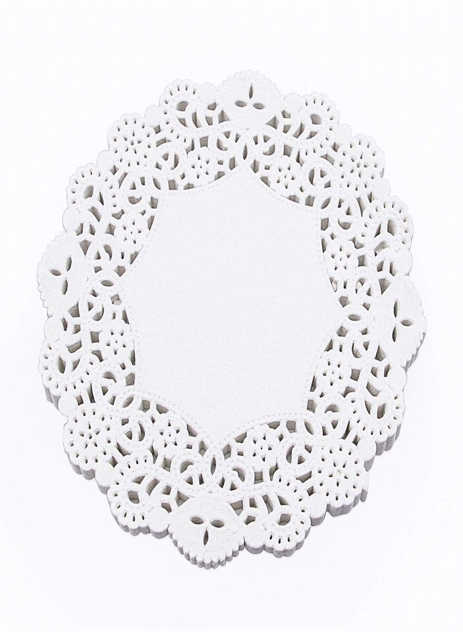 ZOENHOU 600 PCS Round Paper Doilies, 3.5, 4.5, 5.5, 6.5, 7.5, 8.5 Inch Lace Doily Paper, Bulk Round Decorative Paper Placemats for Desserts, Cakes - Image 5