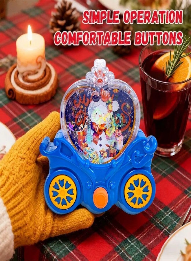 TERA13 Christmas Theme Handheld Water Ring Toss Game for Boys & Girls, Aqua Bubble Toy, Festive Return Gift for Christmas Party, Anxiety Toys, Travel Family Games Ideal Gift (Single Button (1 Pcs)) - Image 5