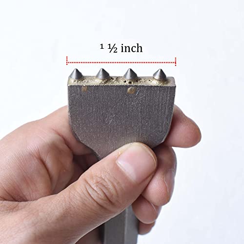 ACTINTOOL 6 1/8 in. x 1 1/2 in. SDS Plus Mortar Raking Chisel, Mortar Joint Removal SDS Plus Chisel Bit, SDS Plus Tuckpointing Tool(Pack of 2) - Image 4