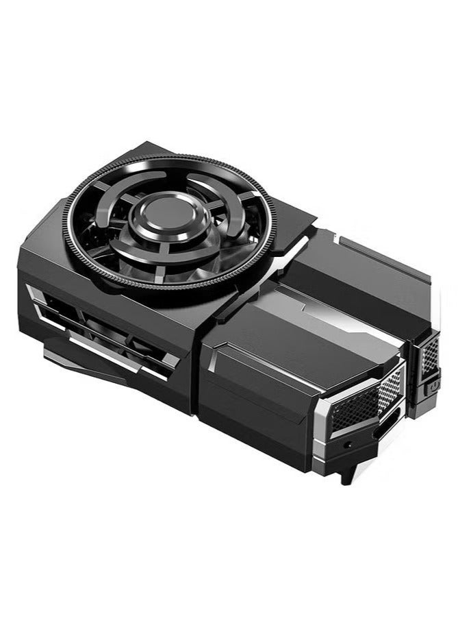 JAJEEK DLA5 Wireless Phone Cooler – Portable Cooling Fan for Gaming, 1200mAh Battery, Wireless Design, Easy to Use, Reduces Device Overheating, Enhances Gaming Performance - Image 4