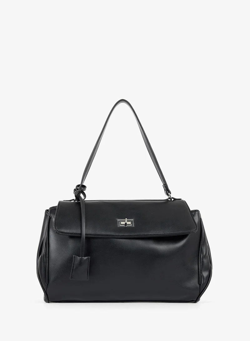 ديفاكتو Faux Leather Crossbody Bag