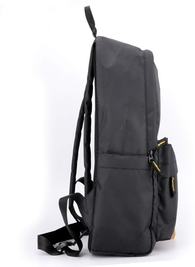 QIPS 21 Ltrs Black School Backpack (HMHMBP 1097 Black New) - Image 4