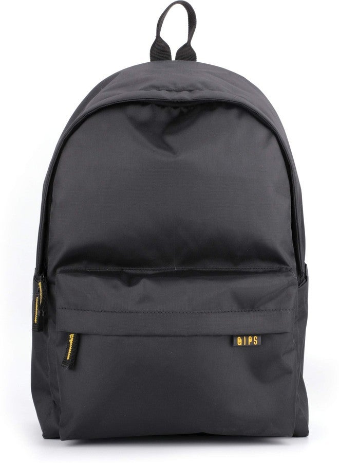 QIPS 21 Ltrs Black School Backpack (HMHMBP 1097 Black New) - Image 1