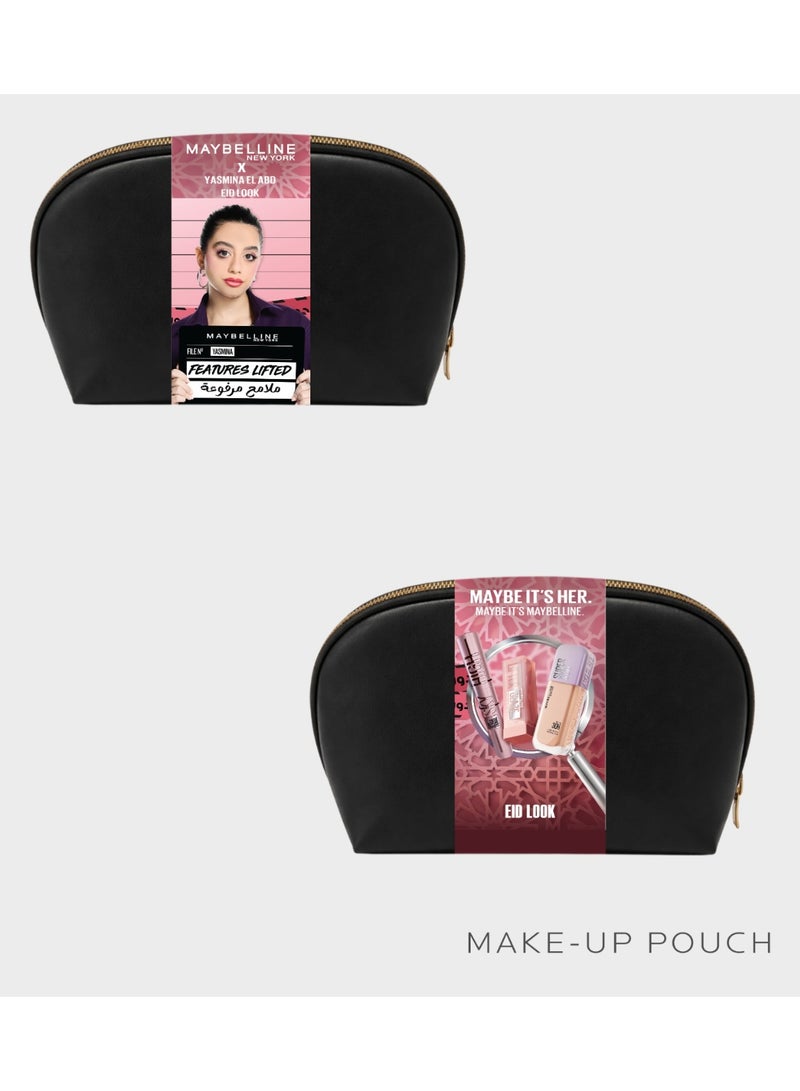 Yasmina el Abs looks X Maybelline Pouch - Image 1