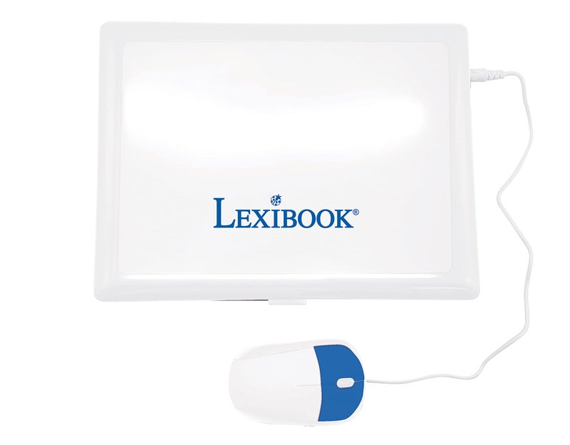 Lexibook  Educational and Bilingual Laptop SpanishEnglish  Toy for Children with 124 Activities to Learn Mathematics Dactylography Logic Clock Reading Play Games and Music  JC598i2 - Image 3