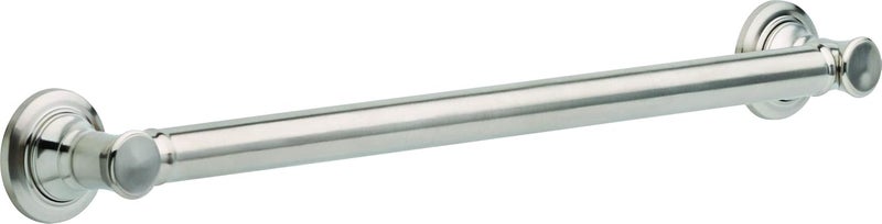 Delta FAUCET 41624-SS Traditional Grab Bar with Concealed Mounting, 24-Inch, Stainless - Image 2