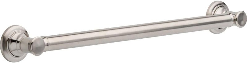 Delta FAUCET 41624-SS Traditional Grab Bar with Concealed Mounting, 24-Inch, Stainless - Image 1