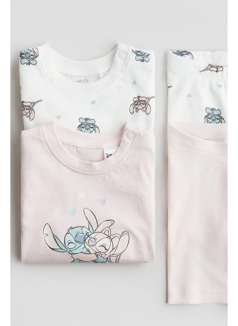 H&M 2-pack cotton pyjamas
