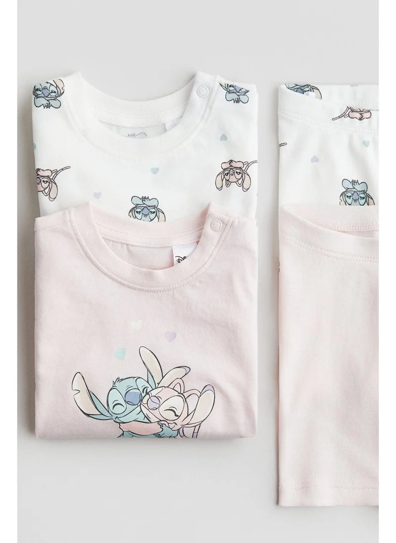 H&M 2-pack cotton pyjamas