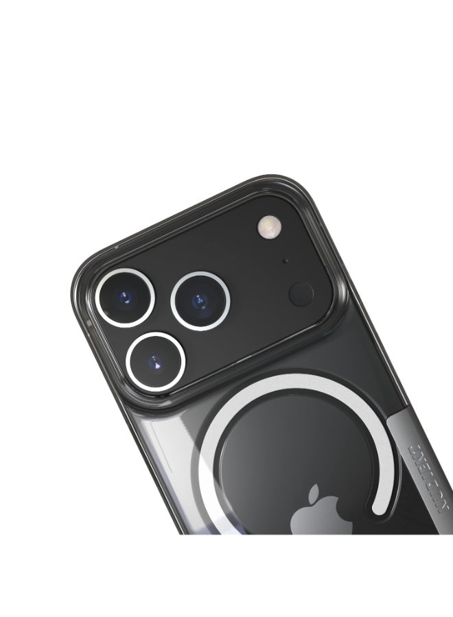 Nudient Thin Case w/ MagSafe for Apple iPhone 17 Pro 6.3" | Ultra Slim 1mm LightWeight Cover Precision Fit, Anti-Scratch, Eco-Friendly, Patte Finish Grip, Wireless Charging - Transparent - Image 5