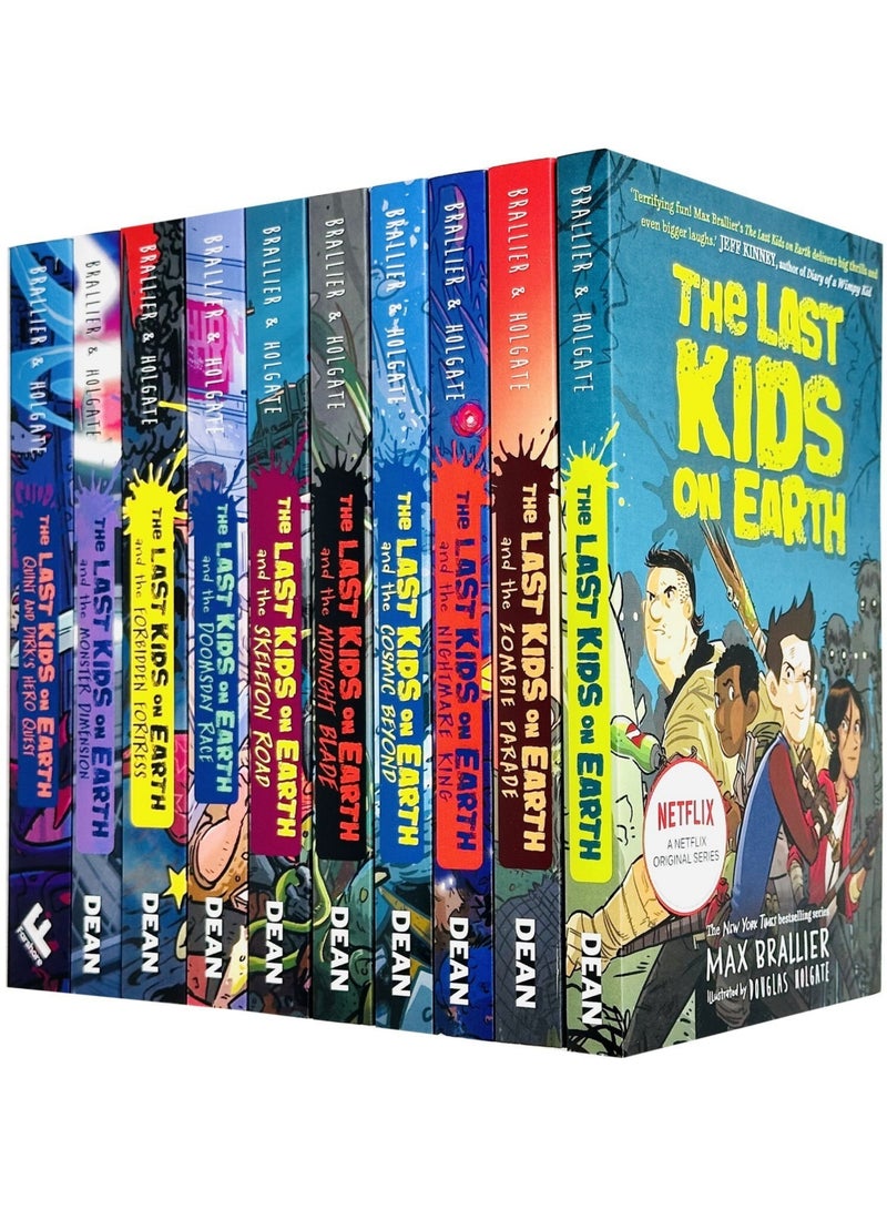 The Last Kids on Earth Series 10 Books Collection Set by Max Brallier NEW Pack - Image 1
