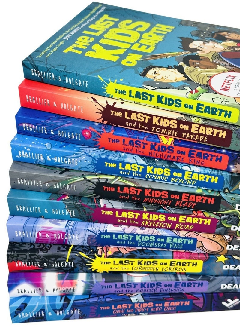 The Last Kids on Earth Series 10 Books Collection Set by Max Brallier NEW Pack - Image 3