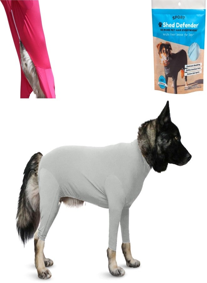 Shed Defender Sport Dog Onesie for Shedding — Seen on Shark Tank, Dog Shed Suit, Dog Pajamas, Anti Shedding Bodysuit for Dogs, Lightweight Breathable Dog Suit, Anxiety Calming Shirt, Designed in USA - Image 1