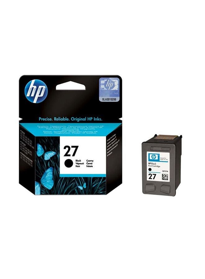 HP خرطوشة حبر 27 C8727AE من إتش بي 27 أسود - Image 1