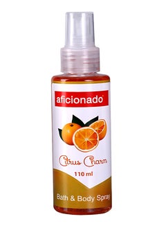 Aficionado Bath and Body Spray-BBS Citrus Charm 110ml | Aura & Charm Perfume Spray | Long Lasting Fresh Citrus Fragrance | Perfume Spray for Man & Women - 110 ml. - pzsku/ZD57E0707168E8B507160Z/45/_/1740563900/d079f430-c7d8-474a-a631-f08ecf770a71