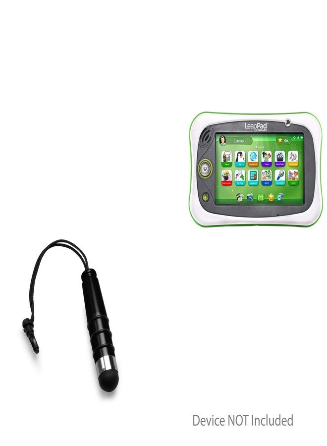 BoxWave قلم ستايلس من BoxWave متوافق مع Leapfrog LeapPad Ultimate - قلم ستايلس سعوي صغير، طرف مطاطي صغير - أسود جت - Image 1