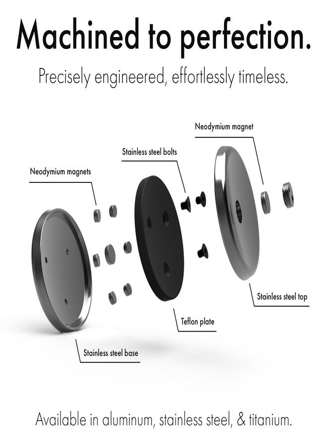 أونو لعبة أونو سلايدر المحمولة للبالغين | تساعد على تخفيف التوتر والقلق والإجهاد | تعزز التركيز والصفاء الذهني | تصميم صغير الحجم وسهل الحمل (مصنوع من الفولاذ المقاوم للصدأ الطبيعي) - Image 5
