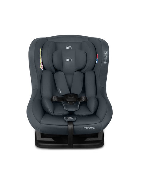 Nestii Infant/Baby/Kids Travel 2 In1 Convertible Car Seat, Ece R44, Space Saving Car Seat Reducer & Wedge, Forward Facing & Rear Facing, Slip Stopper, Injection Mold, 4 Level Recline (0-4 Years, 18Kg)
