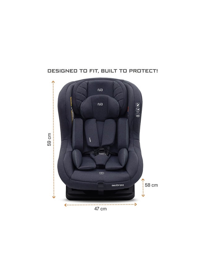 neobreez NESTII Infant/Baby/Kids/Toddler Travel 2 In 1 Convertible Car Seat, ECER44, Reducer & Wedge, Forward Facing&Rear Facing,  Slip Stopper, Injection Mold, 4 Level Recline, 0-4Yrs, 18Kg, Group 0+/1, 5 Point Harness - Image 2
