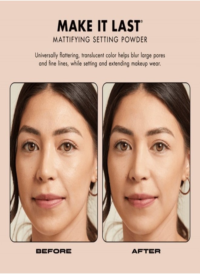 MILANI - Milani Make It Last Setting Powder - 04 Radiant (0.12 Ounce) Cruelty-Free Mattifying Face Powder that Sets Makeup for Long-Lasting Wear - Image 1