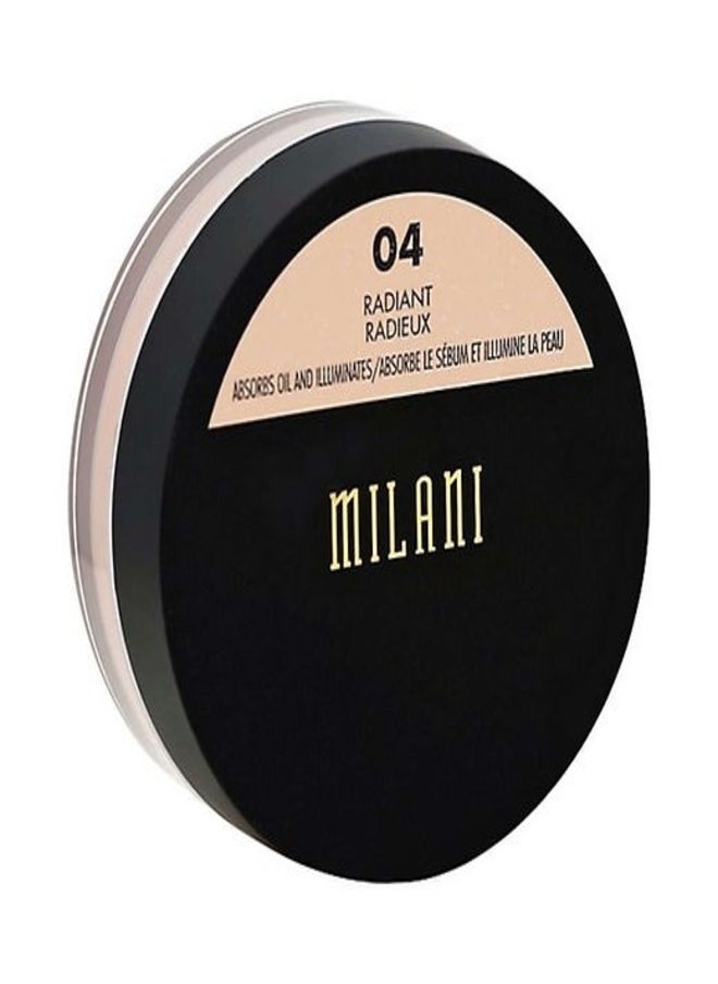 MILANI - Milani Make It Last Setting Powder - 04 Radiant (0.12 Ounce) Cruelty-Free Mattifying Face Powder that Sets Makeup for Long-Lasting Wear - Image 1