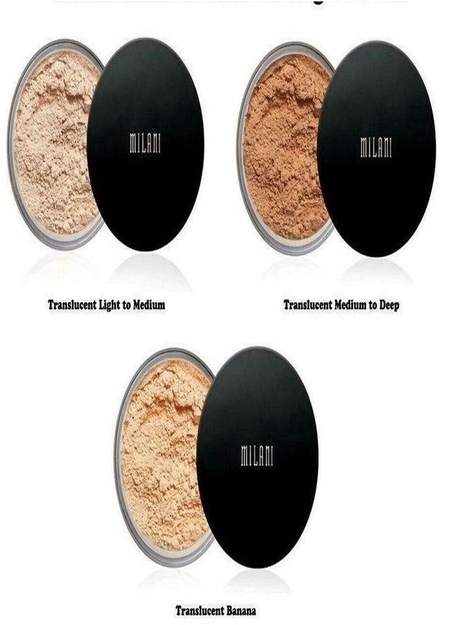 MILANI - Milani Make It Last Setting Powder - 04 Radiant (0.12 Ounce) Cruelty-Free Mattifying Face Powder that Sets Makeup for Long-Lasting Wear - Image 1