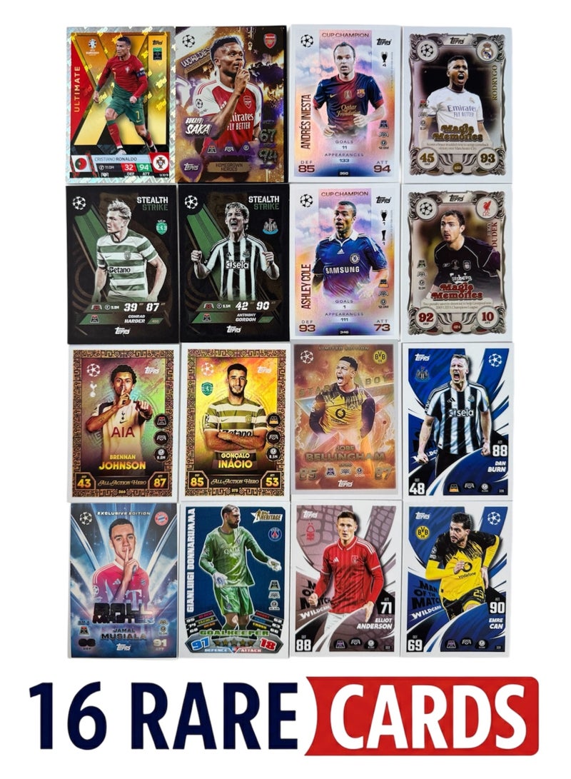 Topps Match Attax 25/26 - Bundle 46 Cards including Cristiano Ronaldo & Rodrygo - Image 2