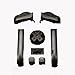 Ambertown 8 in 1 Black Bumper Shoulder R L A B DPad Buttons Set for Game Boy Advance GBA - Image 3