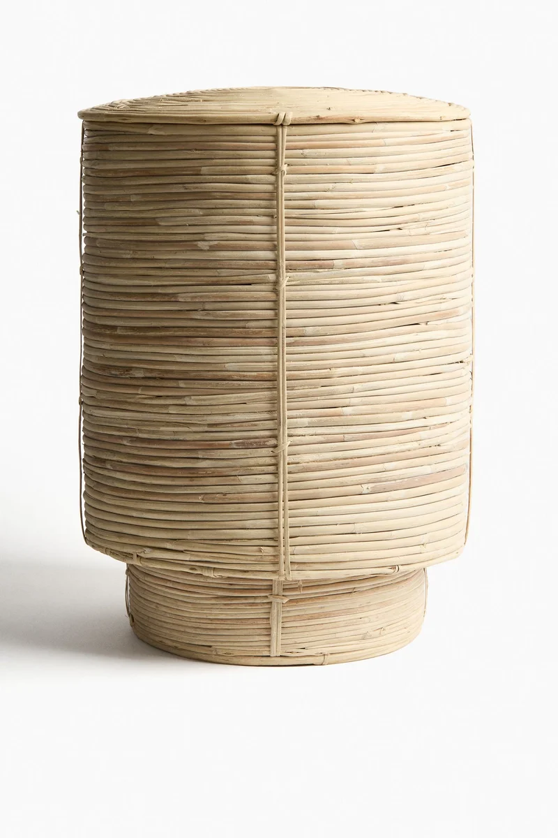 H&M Rattan laundry basket
