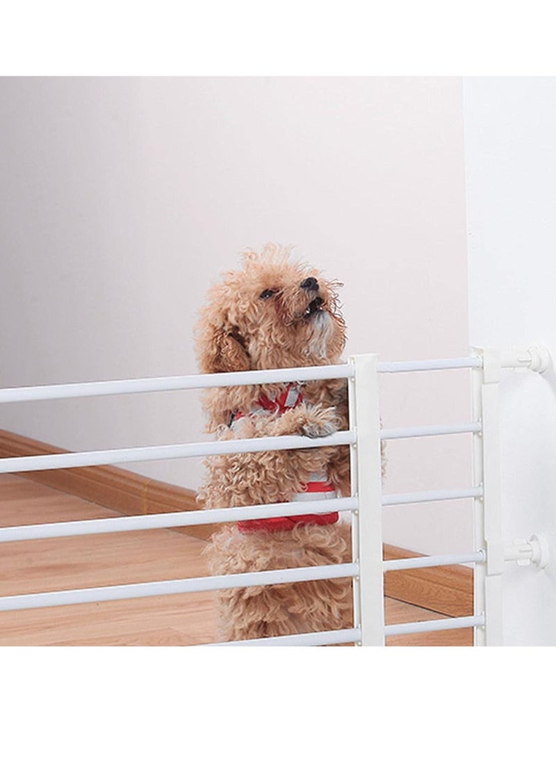 Gonice Short Dog Gate stair gates for dogs baby gates for dogs Low Safety Retractable Gate for Puppies and Pets Stable Pet  - Image 2