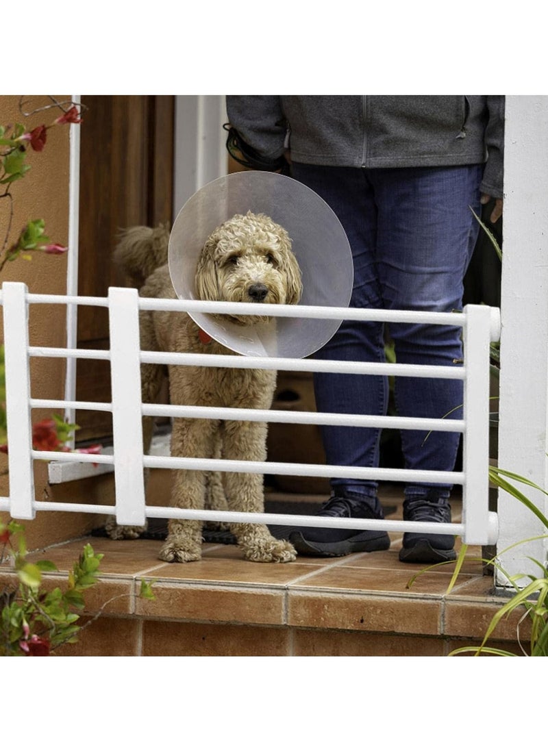 Gonice Short Dog Gate stair gates for dogs baby gates for dogs Low Safety Retractable Gate for Puppies and Pets Stable Pet  - Image 5