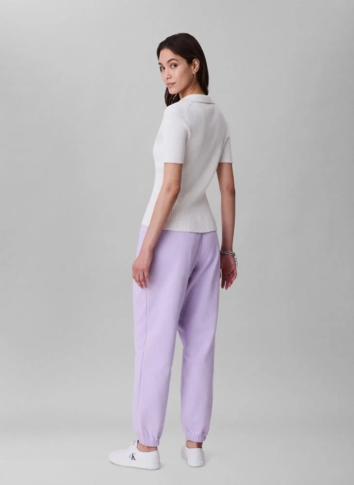 Calvin Klein Jeans Logo Cuffed Sweatpants