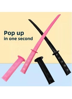 Toko Retractable Samurai Sword | Anime-Inspired Plastic Weapon | Safe & Fun for Halloween, Cosplay & Pranks  - Image 4