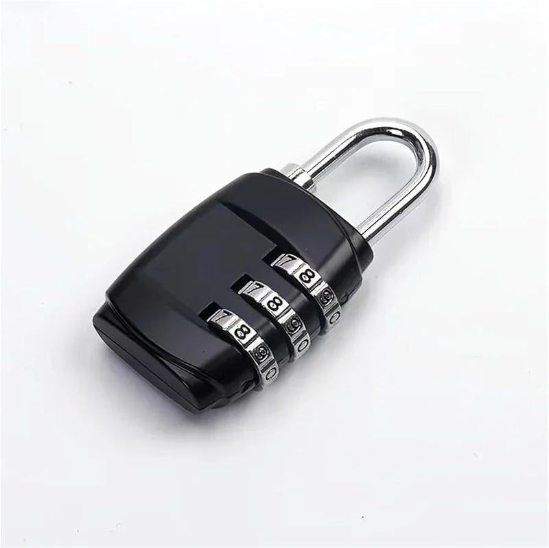 2 Pack Metal Combination Padlock Suitcase Luggage Travel Code Password Locks - Image 1